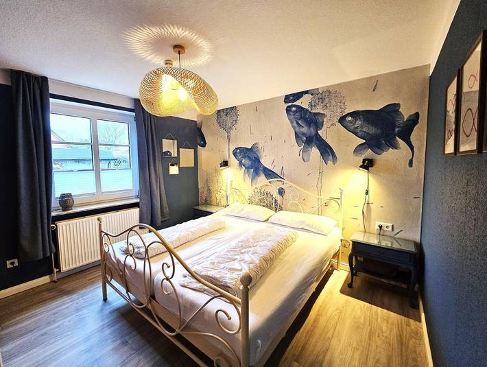 Ganze Wohnung, Ferienwohnung in Utersum: 50 m² mit Terrasse, Strandnah (500 m) in Nordfriesische Inseln (Schleswig-Holstein) (Schleswig-Holstein), Utersum