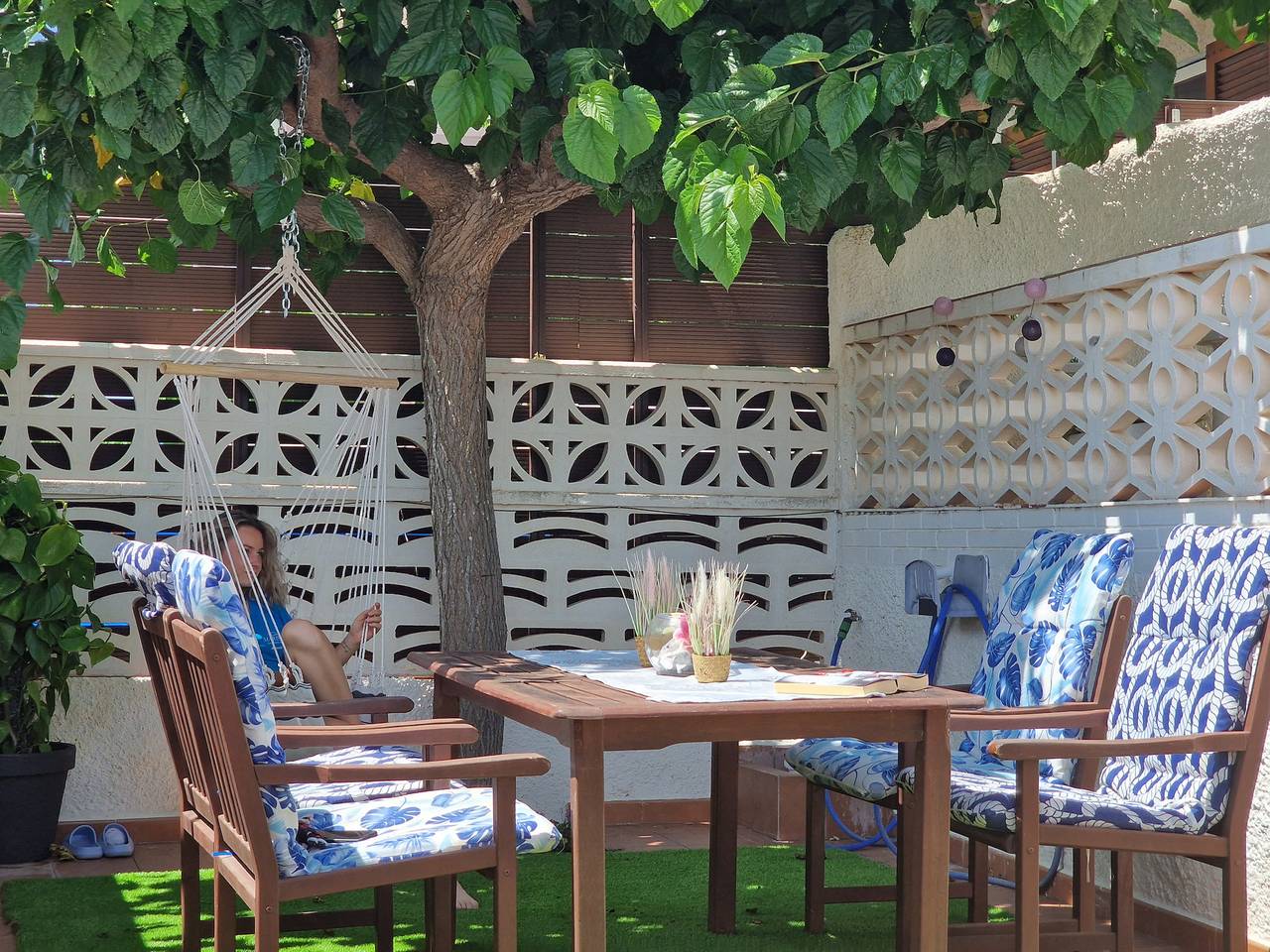 "Trini“@Marisol: 380m zum Strand, Privat-Pool, A/C, Wifi, Hundestrand in Riumar, Delta de l'Ebre