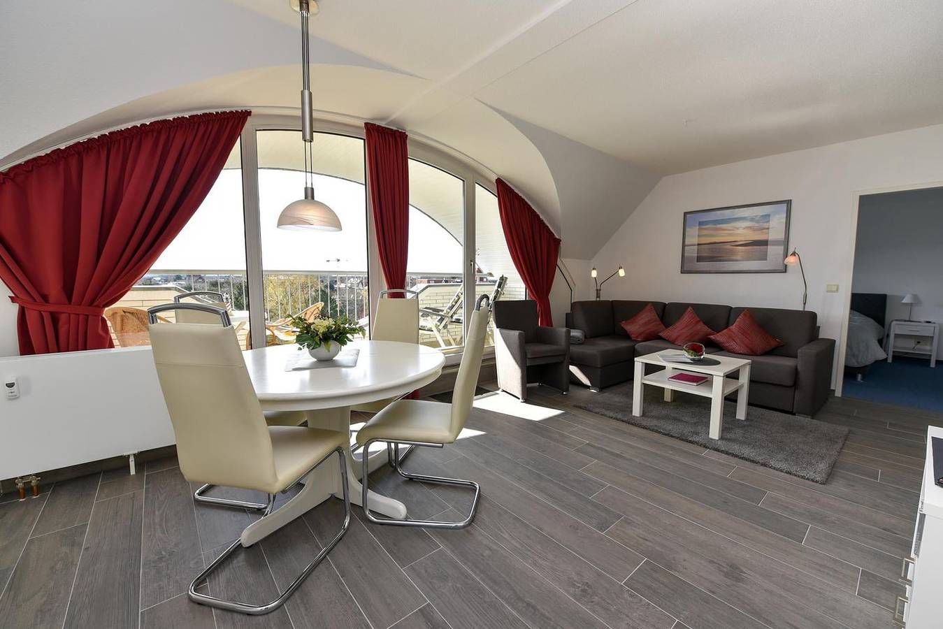Entire apartment, 2 Zimmer "Lotsen-Suite" zur Sonnenseite im 4.Og Haus Deichgraf in Döse, Cuxhaven