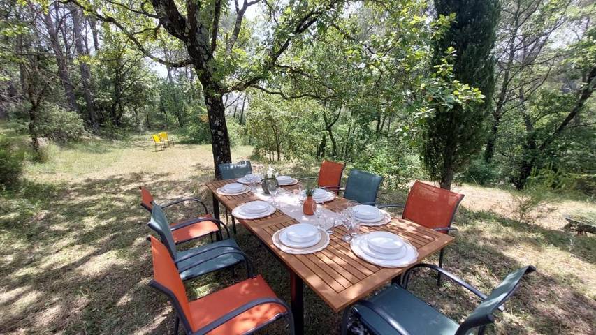 Chambre d’hôte pour 2 personnes, avec vue ainsi que piscine et jardin, animaux acceptés à Draguignan - 4