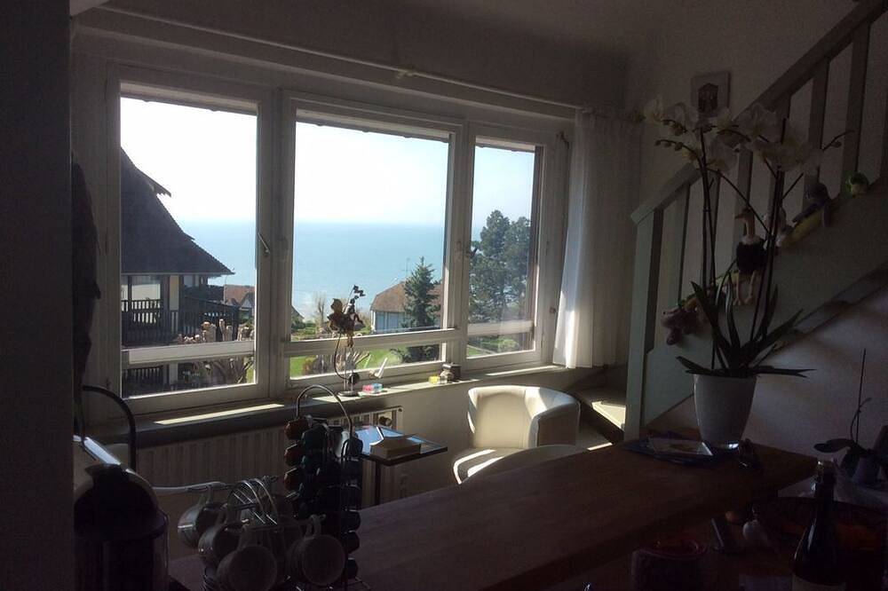 Geheel appartement, Appartement vue mer in Benerville-sur-Mer in Benerville-sur-Mer, Lisieux en omgeving