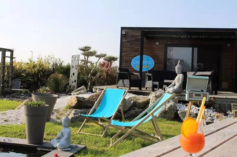 Mobil Home Comfort 2 dormitorios 2/3 personas, Tv, 22m2 (2009) in Saint-Nic, Châteaulin und Umgebung