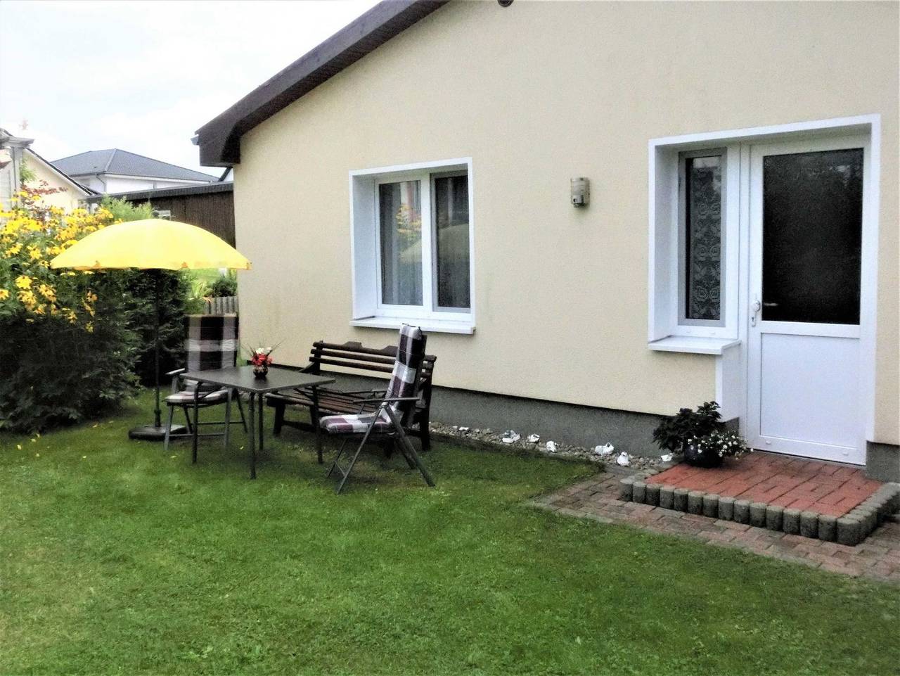 Ganze Ferienwohnung, Bungalow Familie Trieglaff mit Carport und Wlan - Bungalow Trieglaff in Zinnowitz, Usedomer Norden