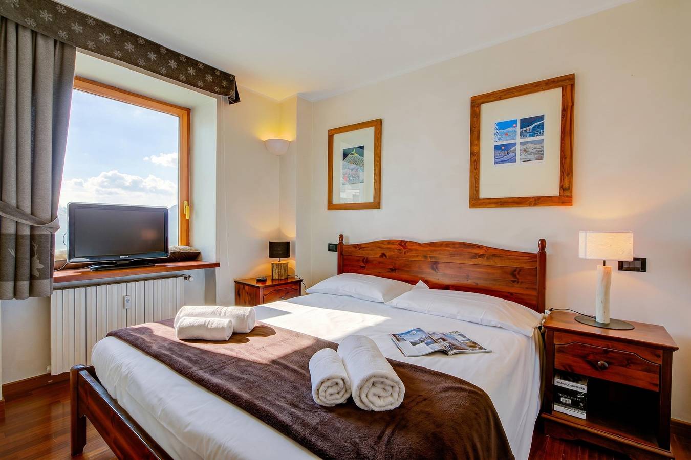 Apartamento entero, Apartamento de vacaciones para 4 personas con balcón in Sestriere, Via Lattea