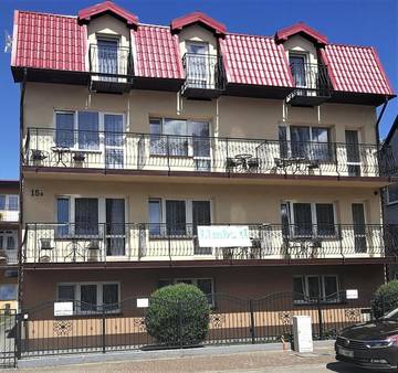 Ferienwohnung für 2 Personen, mit Ausblick und Terrasse, mit Haustier in Leba