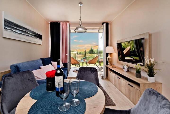 Ferienwohnung für 4 Personen, mit Garten und Ausblick in Halbinsel Hel - 3