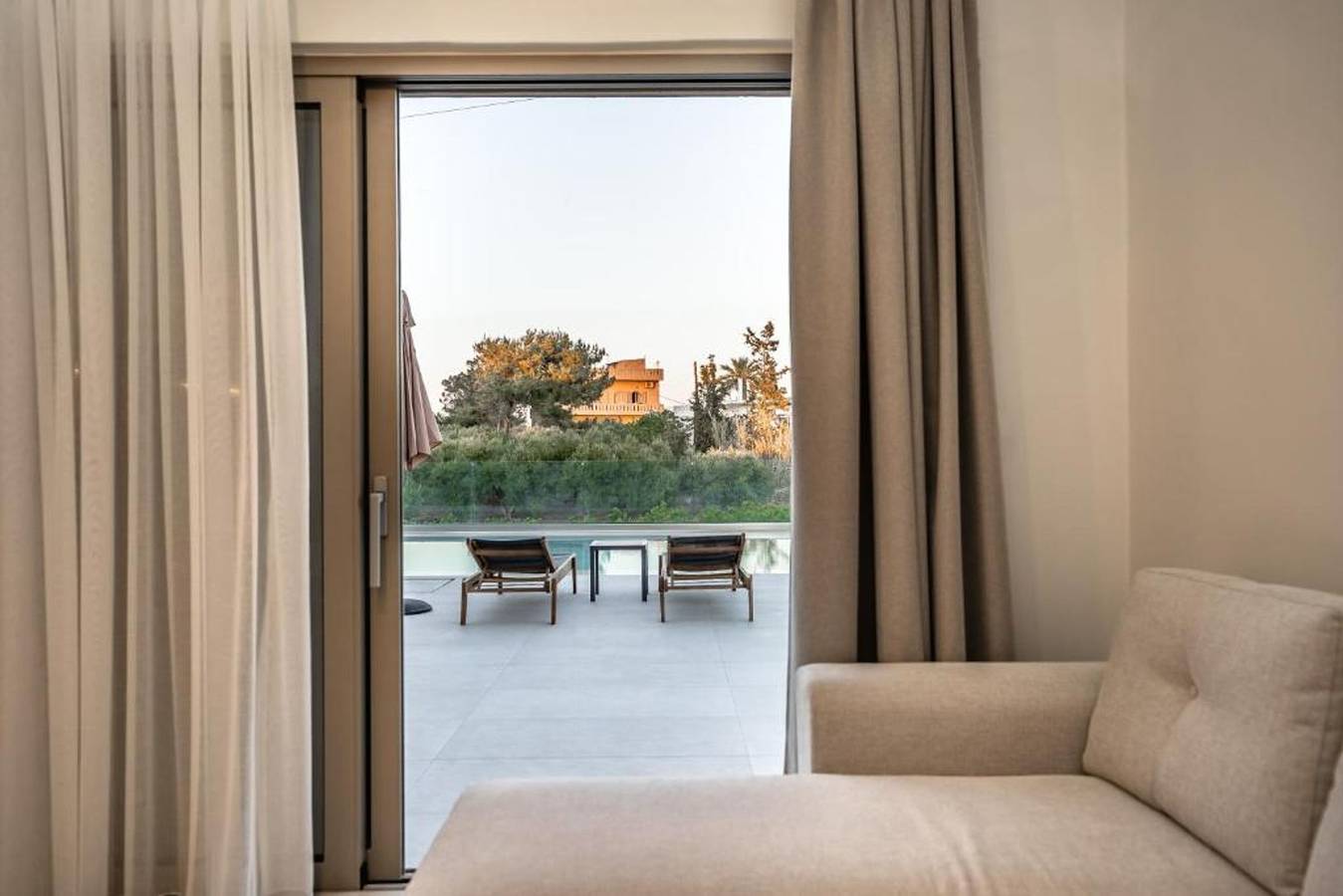 Villa für 5 Personen mit Terrasse in Gouves, Iraklio-Heraklion und Umgebung