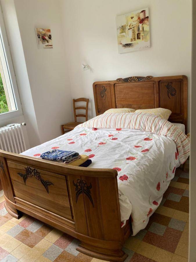 Appartement de vacances pour 3 personnes, avec Terrasse ainsi que Jardin et Vue