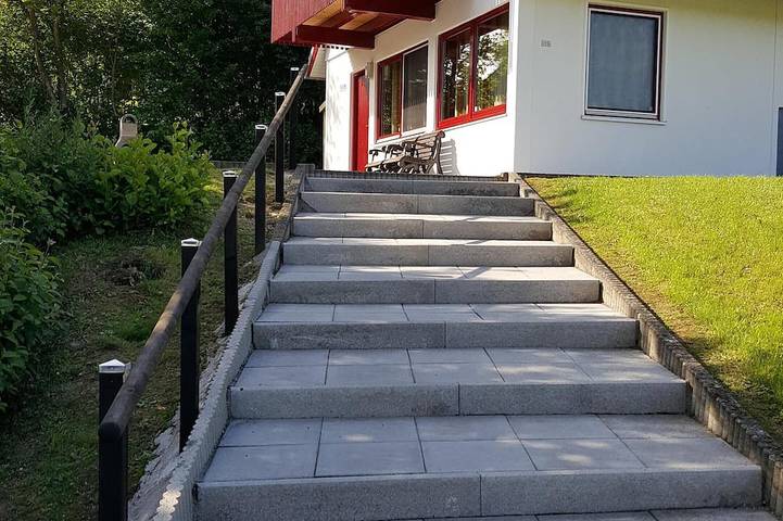 Ferienhaus für 6 Personen, mit Sauna und Garten sowie Pool