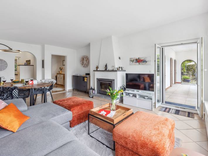 Ferienhaus für 4 Personen, mit Terrasse und Seeblick sowie Ausblick und Garten im Tessin - 4