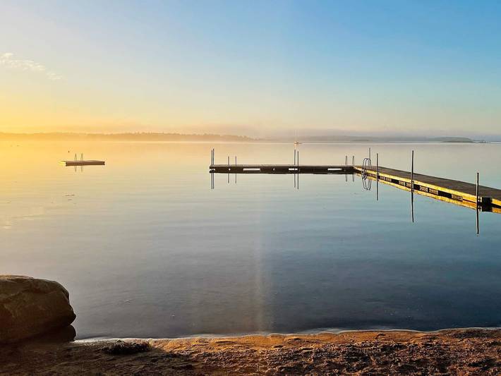 Idyllisk familjestuga nära havet in Svenska Östersjön