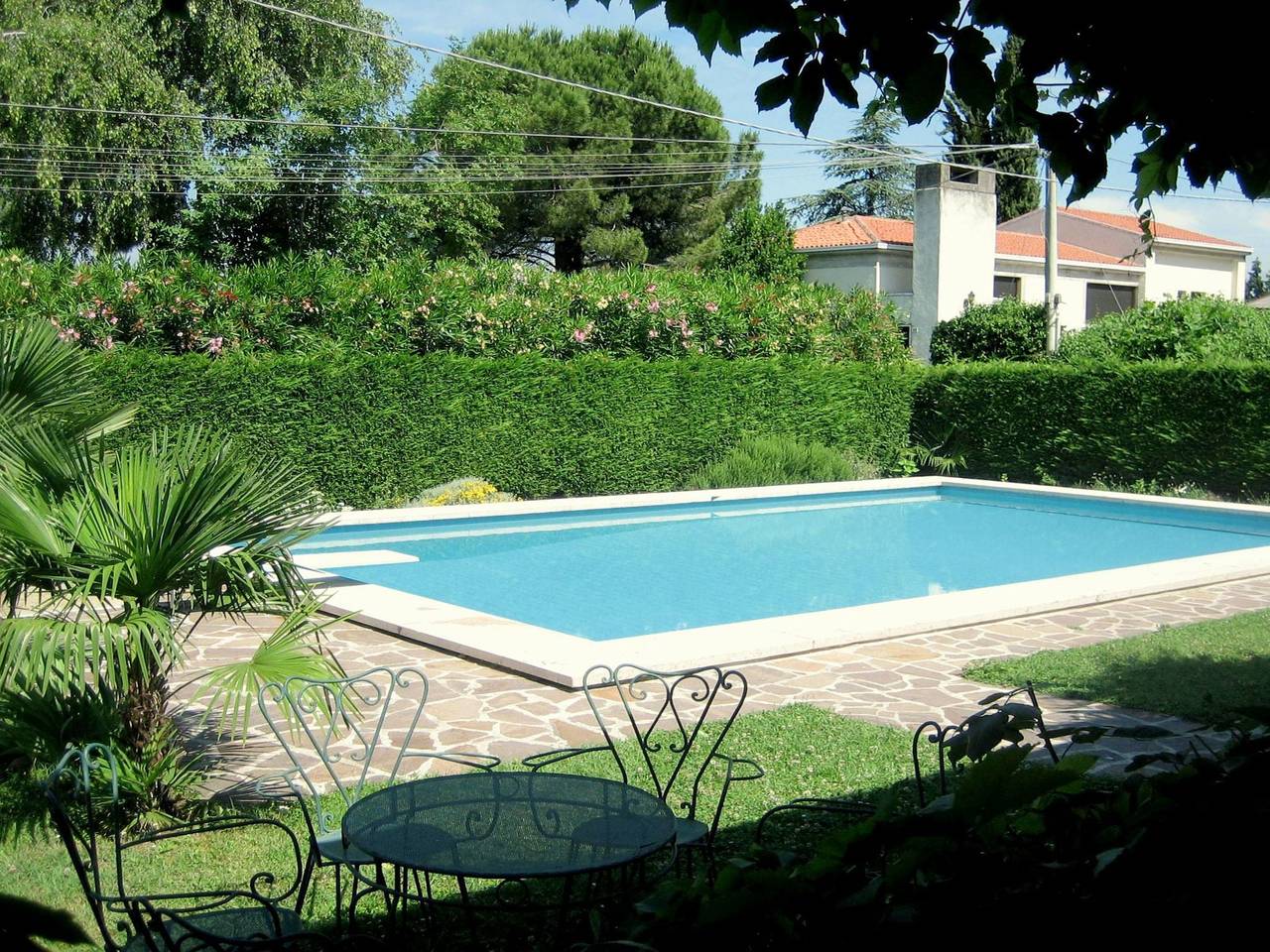 Villa in Lazise mit Blick auf den Gardasee in Lazise, Gardasee-Berge