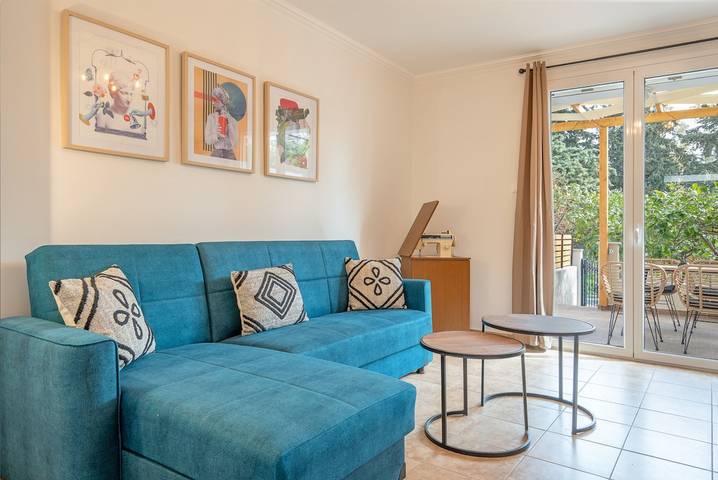Location de vacances pour 4 personnes, avec terrasse et jardin, adapté aux familles dans Argostóli - 2
