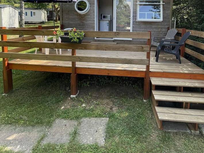 Wohnwagen für 2 Personen, mit Kinderpool in Franche-Comté - 2