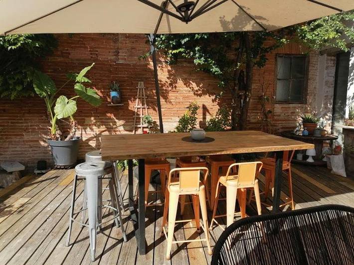 Location de vacances pour 6 personnes, avec vue ainsi que piscine et terrasse à Verfeil - 3