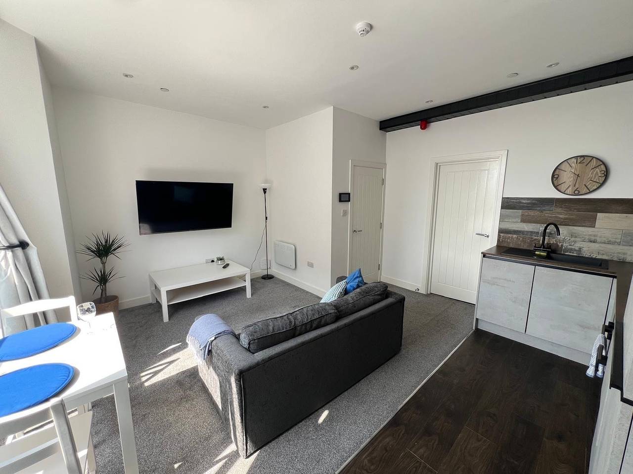 Apartamento vacacional entero, Stylish 1-Bed Flat | Central Cardiff | Bay Window Views in Cardiff, Cardiff region