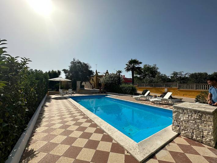 Ferienhaus für 4 Personen, mit Garten und Pool in San Vito dei Normanni - 4