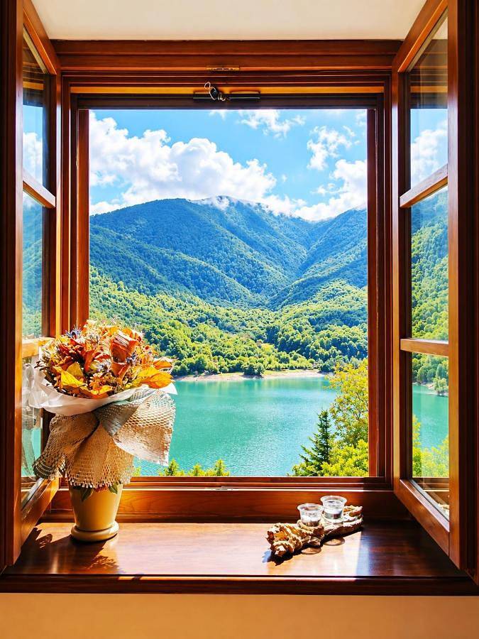 Villa per 5 persone, con Balcone e Terrazza nonché Giardino e Vista lago in Garfagnana