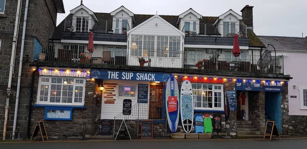 Holiday rental for 2 people, with balcony and view in New Quay