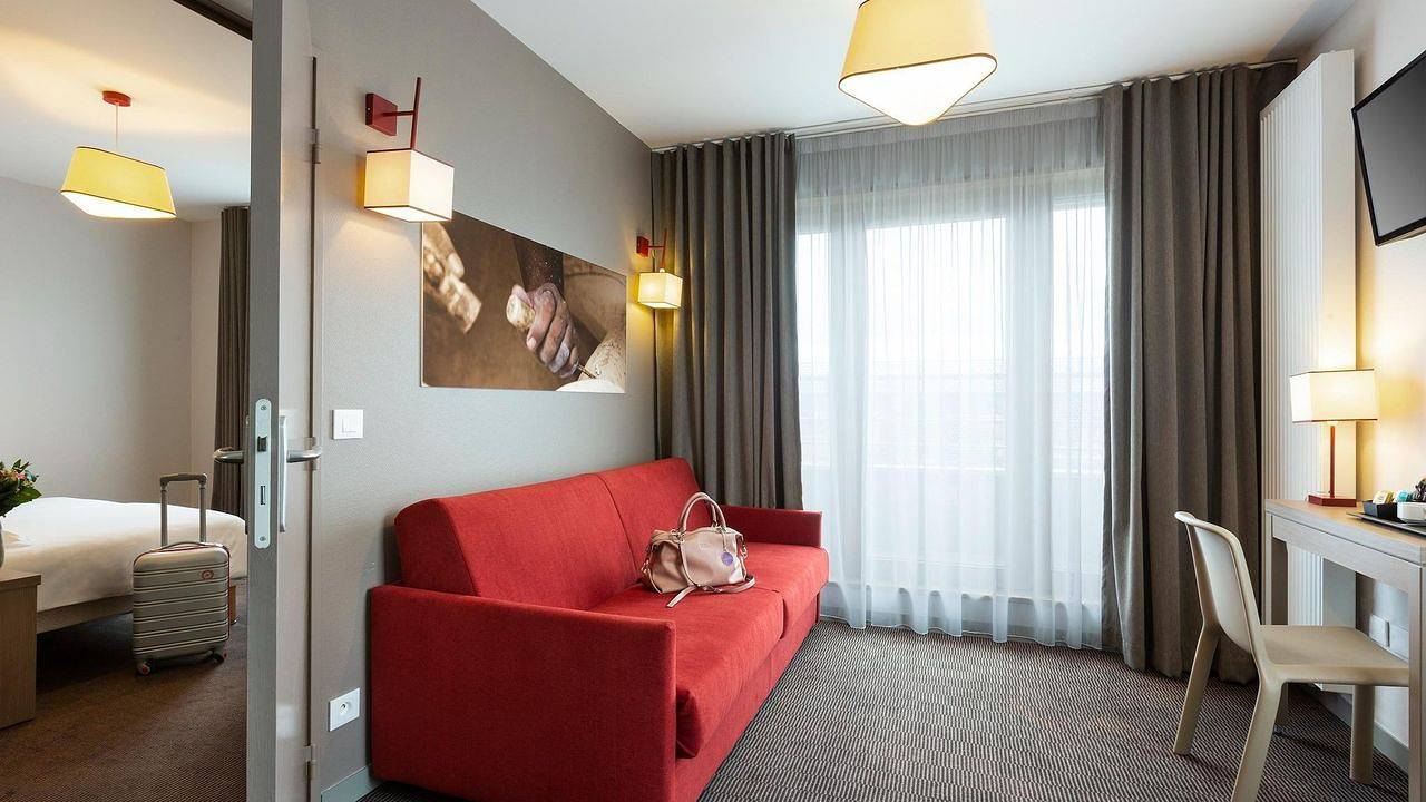 Hotel für 3 Personen (26 m²) in Annemasse in Ambilly, Saint-Julien-en-Genevois region