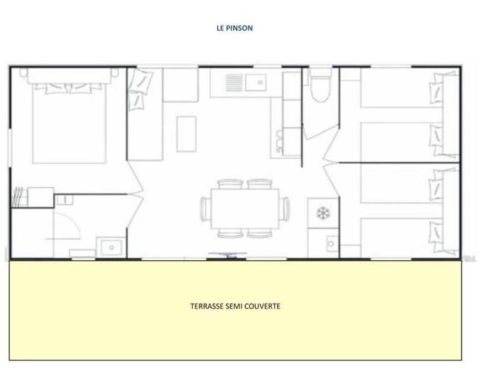 Location de vacances pour 8 personnes, avec terrasse à Isle-et-Bardais - 3