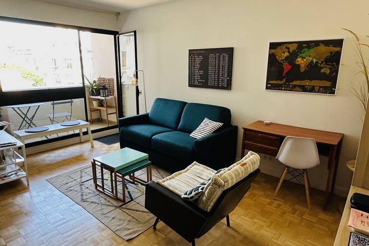 Holiday rental for 4 people, with balcony, child-friendly in Paris