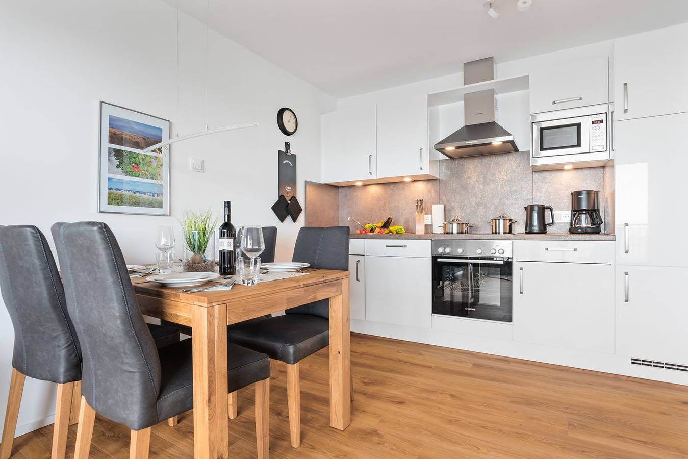 Appartement entier, Kiek Ut - Balcony, First Row Waterfront, Shower, Parking Space, 1st Floor, Elevator in Olpenitz, Kappeln