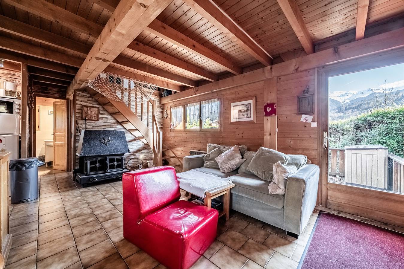 Chalet « 6p Classique - L'ourson » : Vue Montagne, Terrasse Privée et Wi-Fi in Verchaix, Région de Bonneville