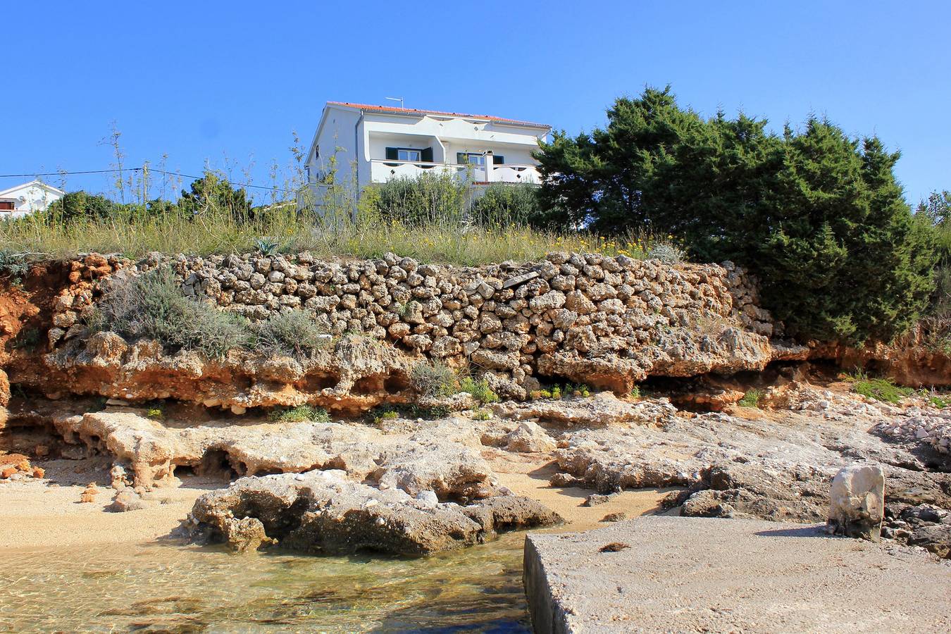 Ganze Wohnung, 2-Zimmer-Ferienwohnung am Strand Stara Novalja, Pag A-9396-a in Stara Novalja, Pag