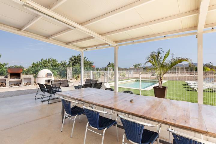 Casa rural con piscina para 8 personas, con Balcón y Jardín en Provincia de Murcia - 3