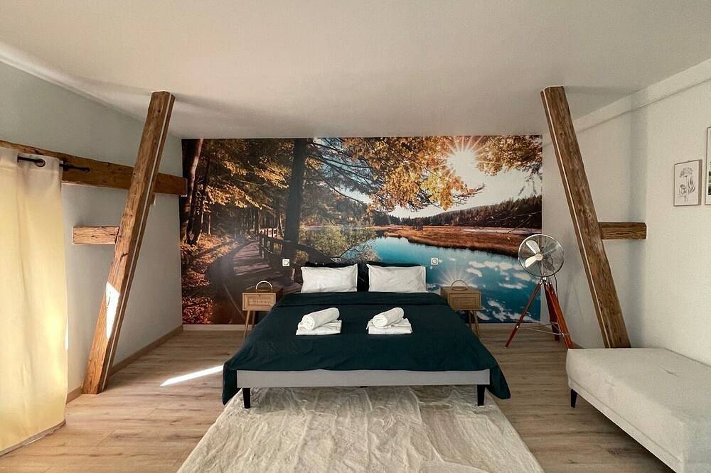 La grange de Guew * jacuzzi, sauna privés* in Guewenheim, Région de Thann