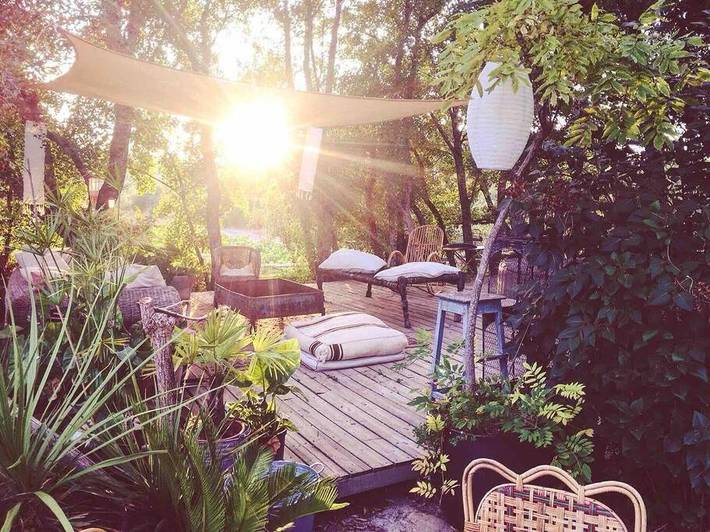 Location de vacances pour 2 personnes, avec vue et jardin à Saint-André-de-Cruzières - 2