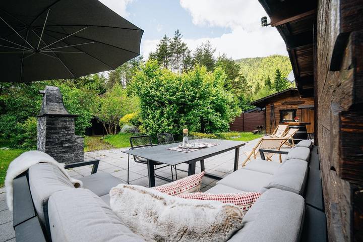 Chalet für 6 Personen, mit Garten und Whirlpool sowie Sauna, kinderfreundlich in Scharnitz