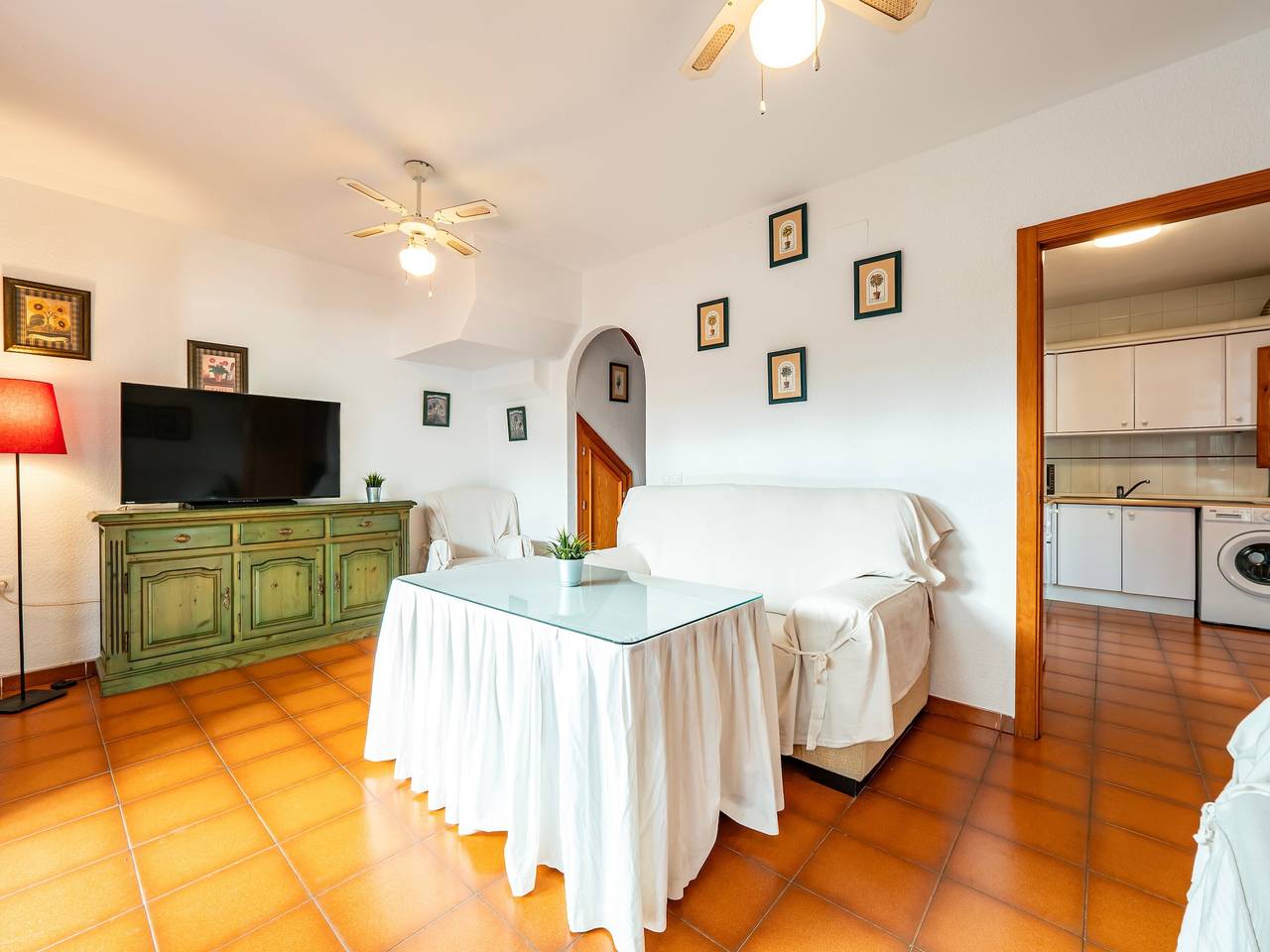 Casa de vacaciones 'Sol Y Mar' con terraza compartida y Wi-Fi in Playa Urbasur, Isla Cristina