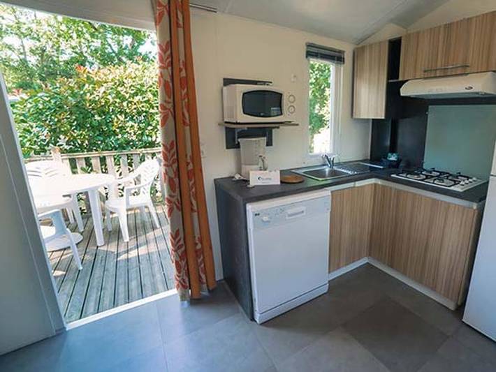 Camping für 6 Personen, mit Sauna und Kinderpool in Seignosse - 3