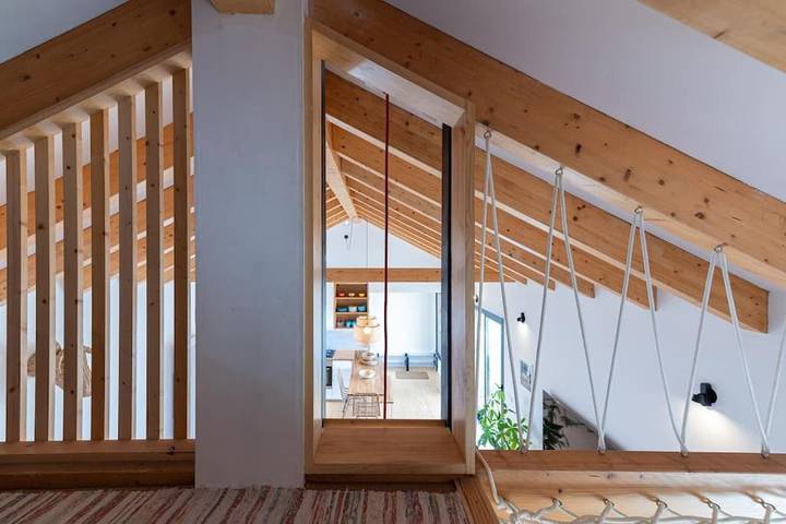 Gîte pour 2 personnes, avec Balcon et Terrasse ainsi que Jardin et Vue