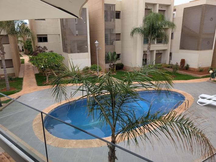 Gîte pour 6 personnes, avec piscine et vue ainsi que balcon et jardin dans Madagh