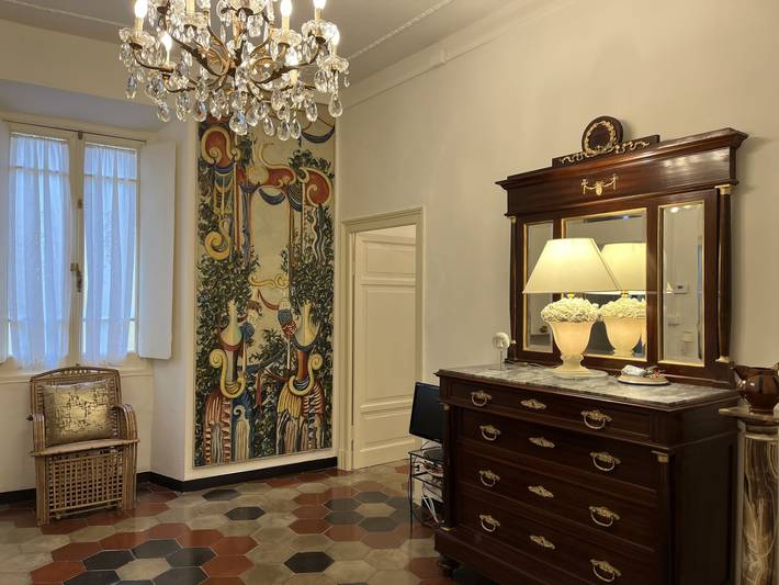 Gîte pour 5 personnes, avec balcon à Noli