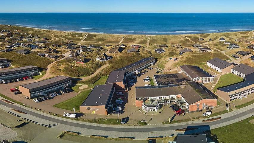 Ferienwohnung für 4 Personen, mit Pool und Terrasse sowie Sauna am Ringkøbing Fjord