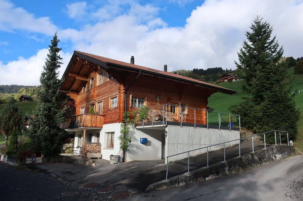 Ganze Wohnung, Gemütliche Ferienwohnung mit schöner Aussicht, ruhige Lage. in Habkern, Berner Oberland