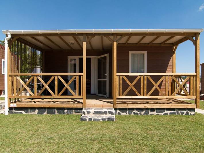 Mobil home pour 2 personnes, avec piscine et terrasse dans Fernão Ferro