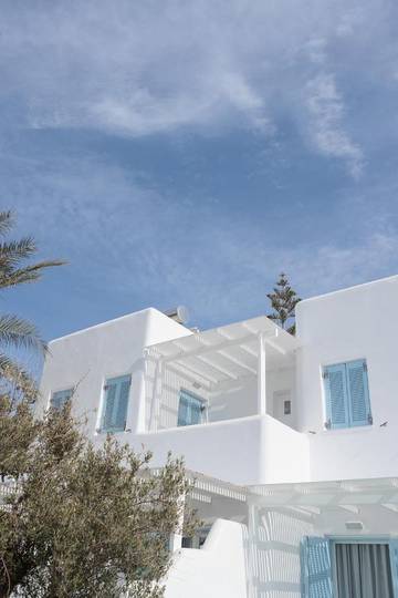 Gîte pour 2 personnes, avec jardin dans Agia Anna