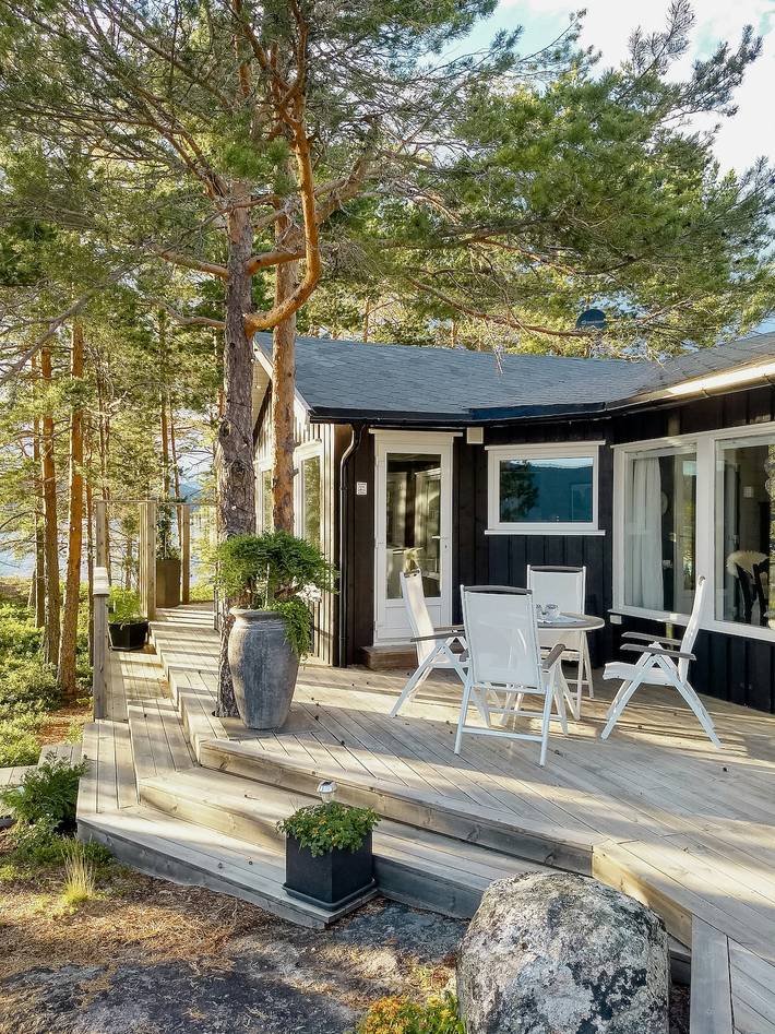 Feriehus for 6 personer, med Terrasse i Telemark