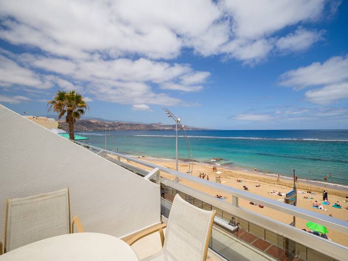 Location de vacances pour 2 personnes, avec vue sur l’océan et balcon à Las Palmas de Gran Canaria - 2