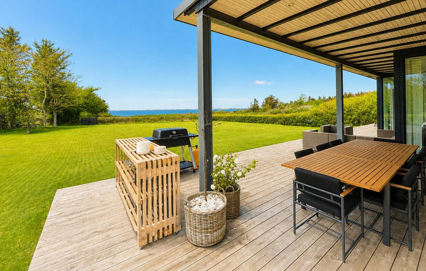 Ferienhaus für 8 Personen mit Garten in Ålbæk Strand, Limfjord in Westjütland
