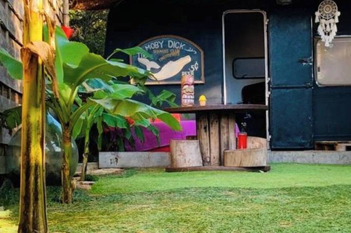 Chalet pour 3 personnes, avec jardin