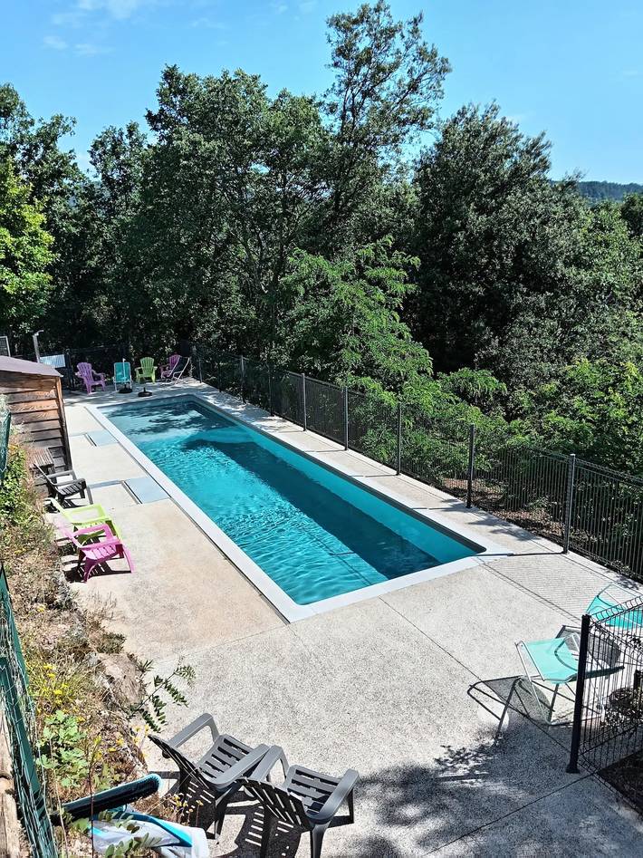 Chalet pour 4 personnes en Ardèche