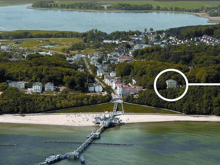 Ferienhaus für 3 Personen, mit Balkon und Sauna, mit Haustier in Sellin