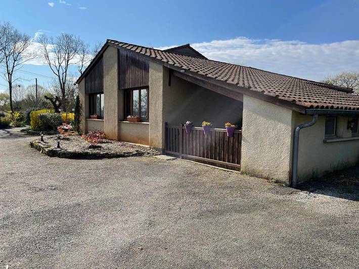 Location de vacances pour 3 personnes, avec jardin et vue à Gramat - 2