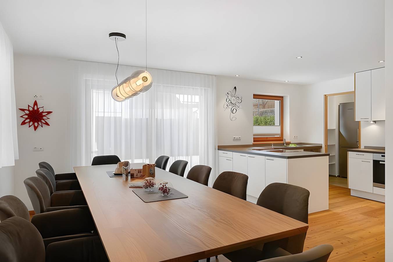Ganze Wohnung, New Opening Penthouse Zirm mit Bergblick, privater Terrasse und großem Esszimmer in Mühlwald, Zillertaler Alpen